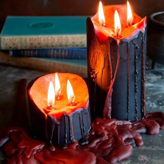Vampire Tears Bleeding Pillar Candle