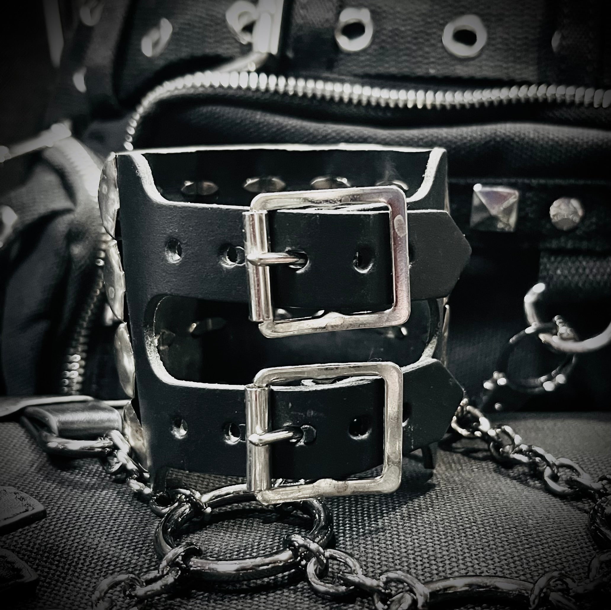 Behemothic Studded Wrist Cuff