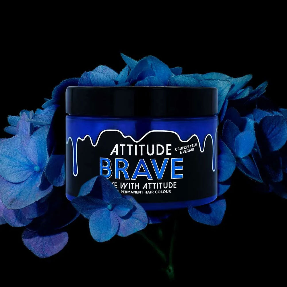 Brave Blue Attitude Hair Dye