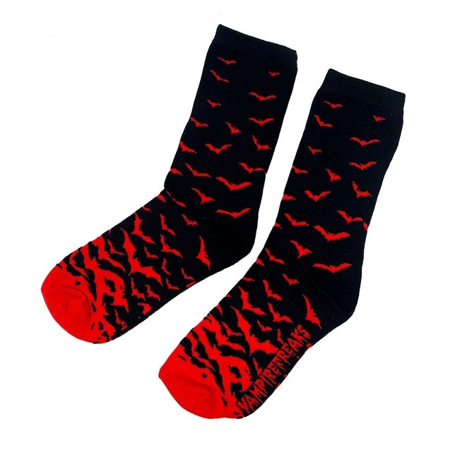 Bloodbat Crew Socks