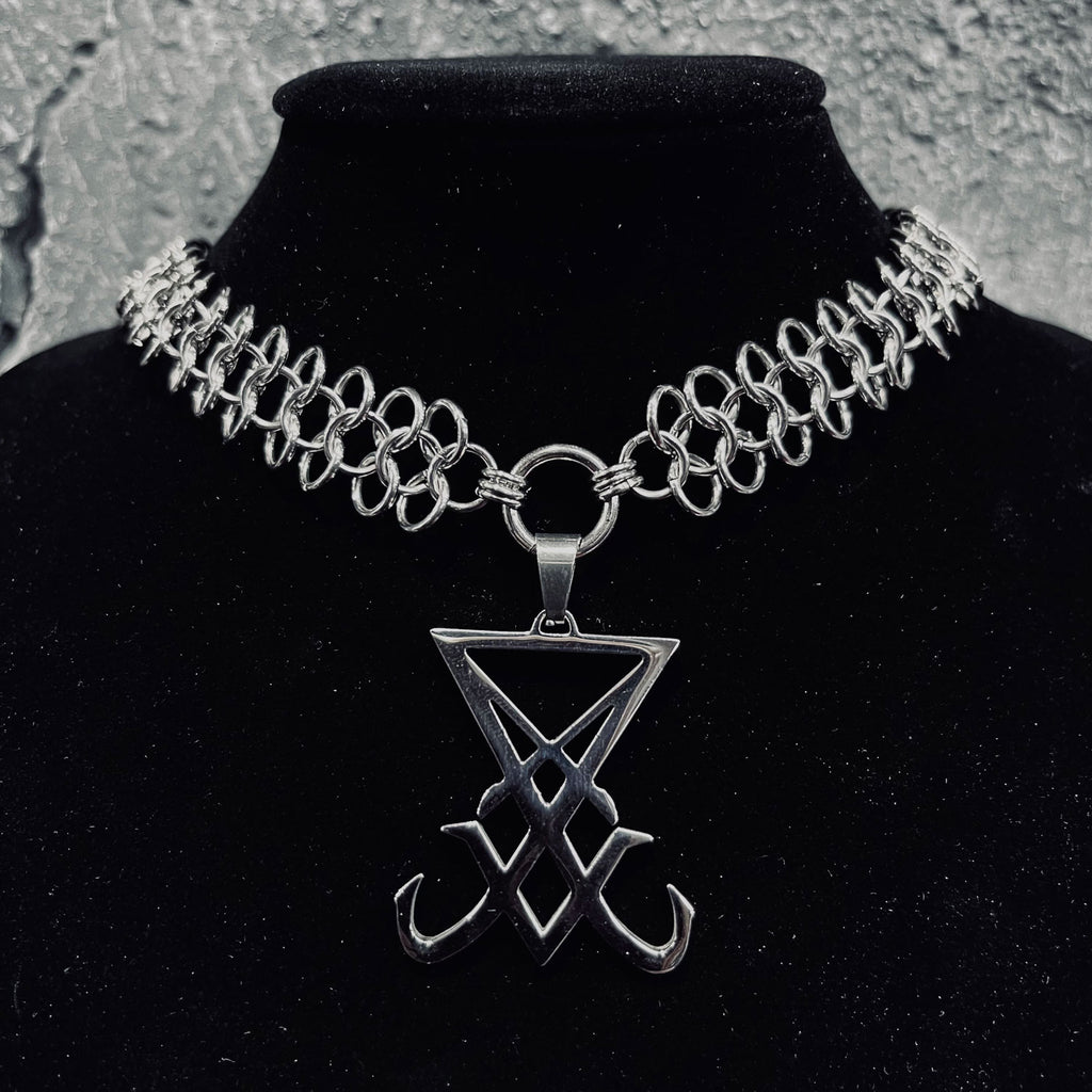 Lucifers Seal Armoured Choker