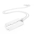 Dangerous Beauty Razor Necklace