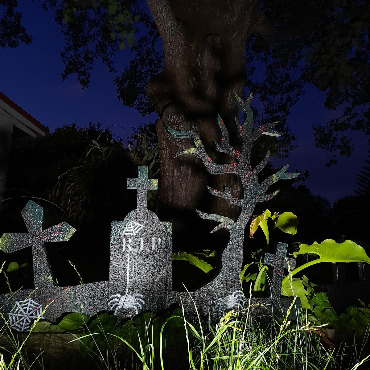 Graveyard Garden Shadow Display