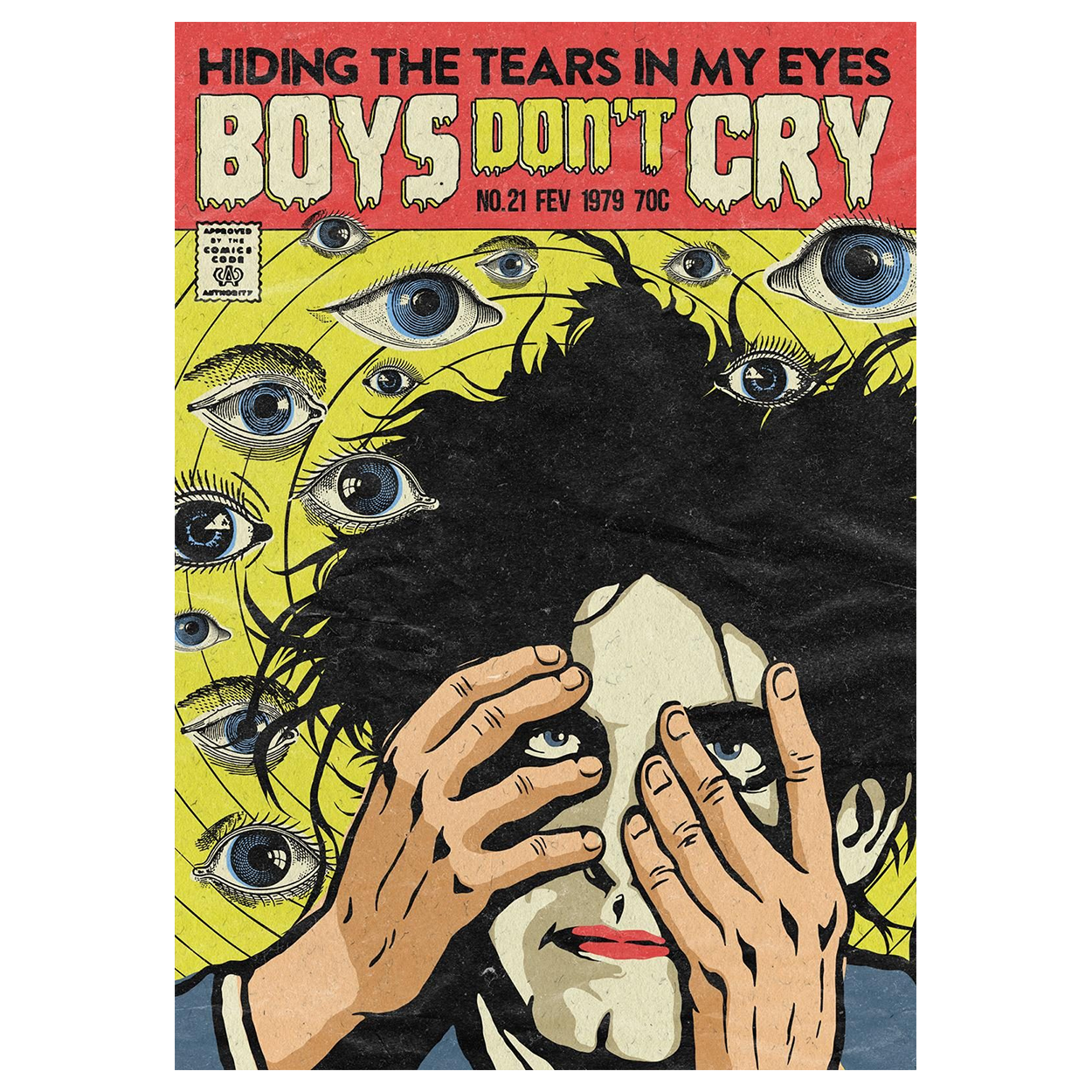 CURE (The) Boys Don’t Cry Poster 166