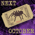 Event Ticket Tarantula Spider Shadow Box Frame - Specimen Workshop