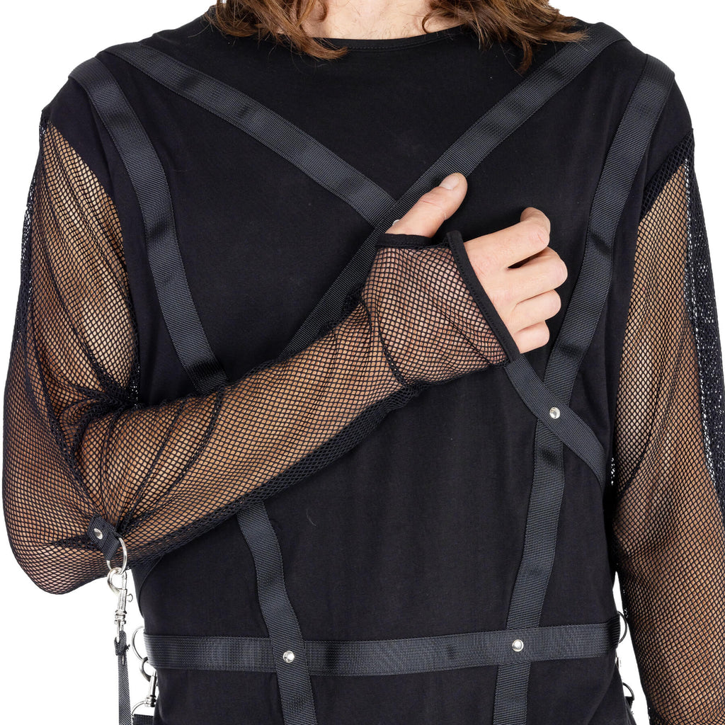Mateo Strapped Penta Long Sleeve Top