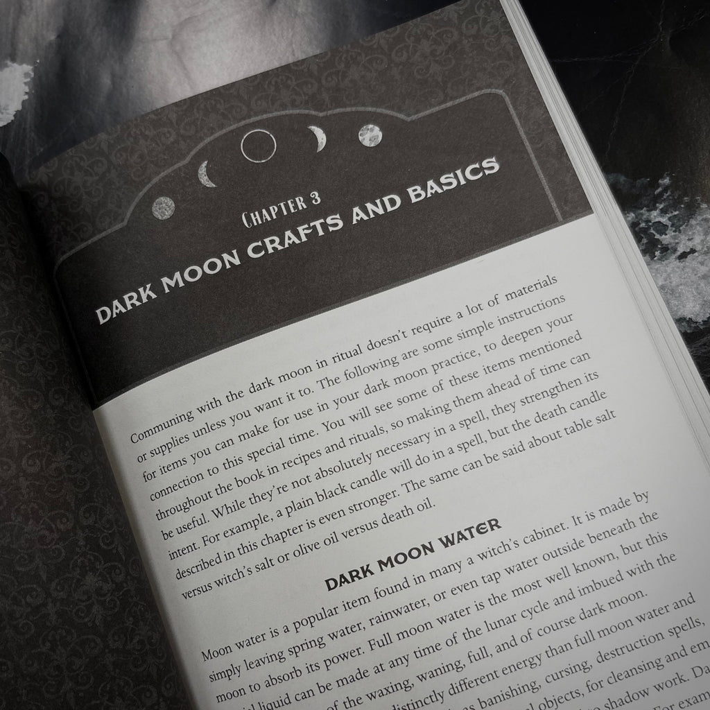 Blood and Bones Working with Shadow Magick and the Dark Moon Softcover Book