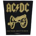 AC/DC For Those About To Rock Back Patch