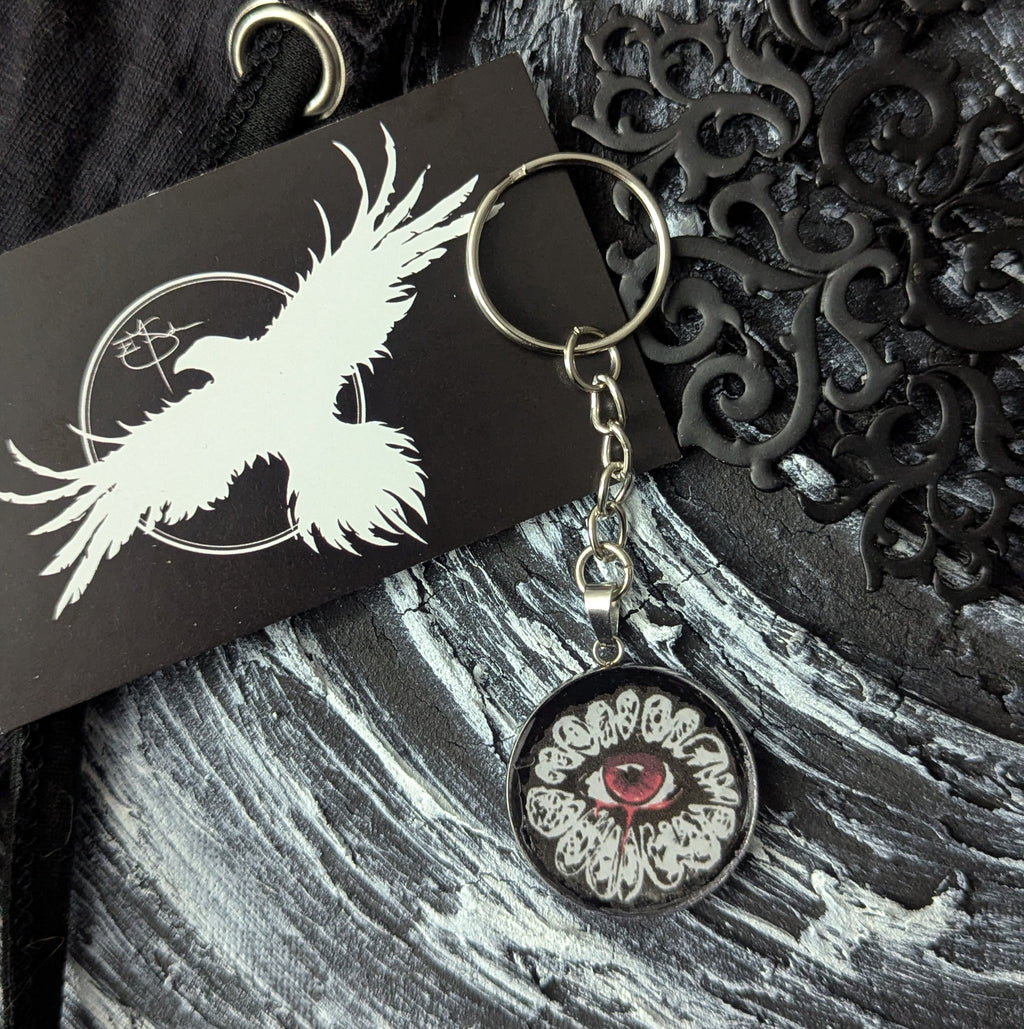 All Seeing Eye Keyring