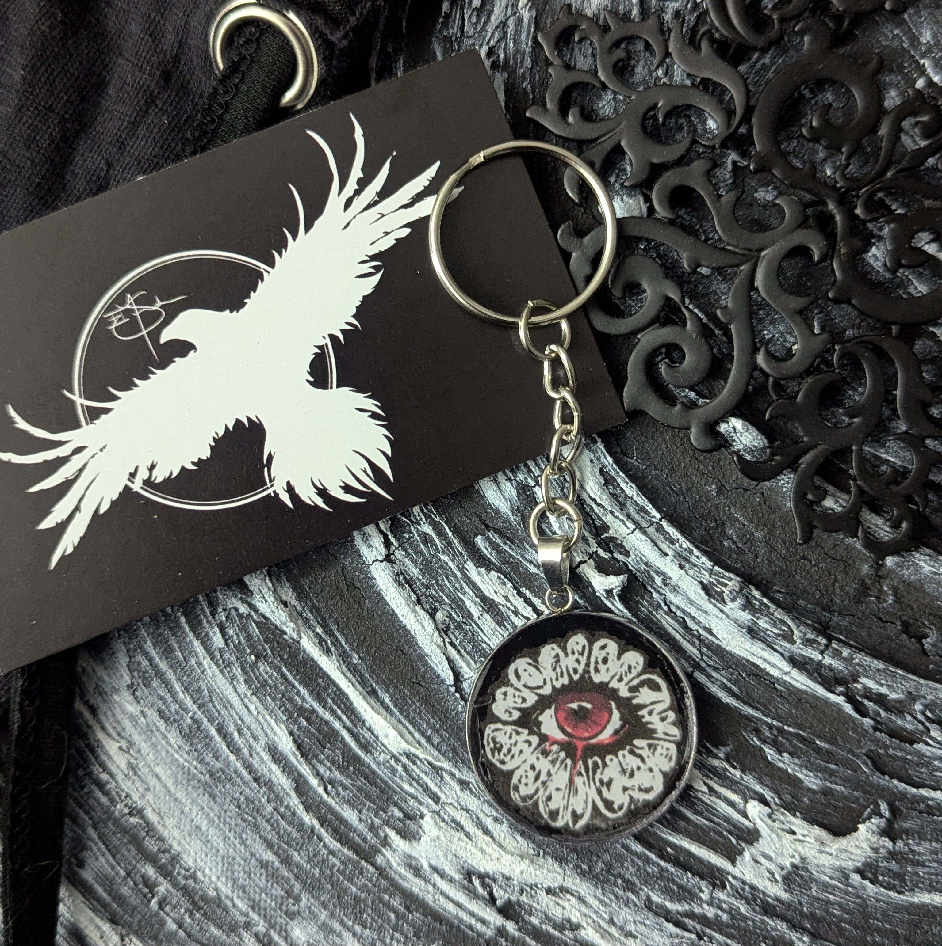 All Seeing Eye Keyring