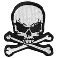 White Skull and Crossbone Patch