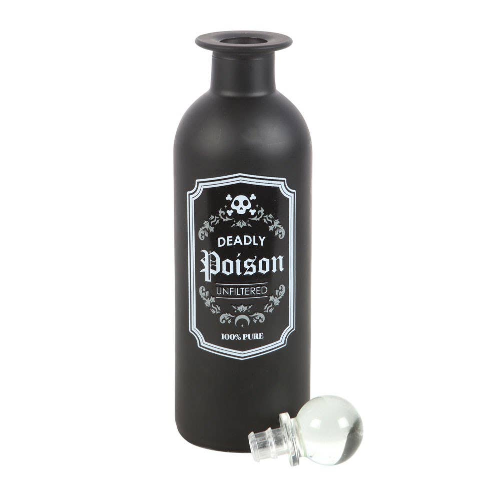 Glass Poison Bottle