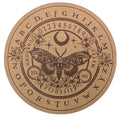 Spirit Board Round Mini Death Omen With Planchette