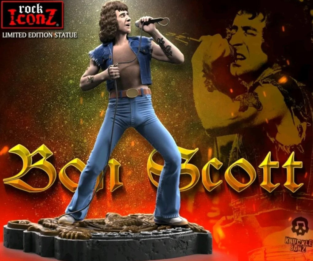 AC/DC Bon Scott - Rock Iconz Statue