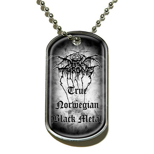DARKTHRONE Dog Tag Necklace