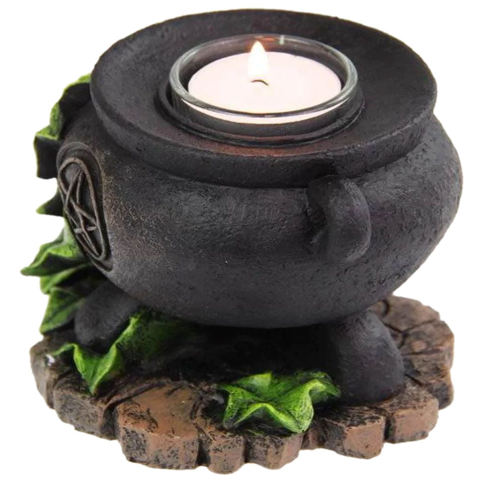 Cauldron Tealight Holder