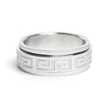 Meandros Lights Spinner Ring