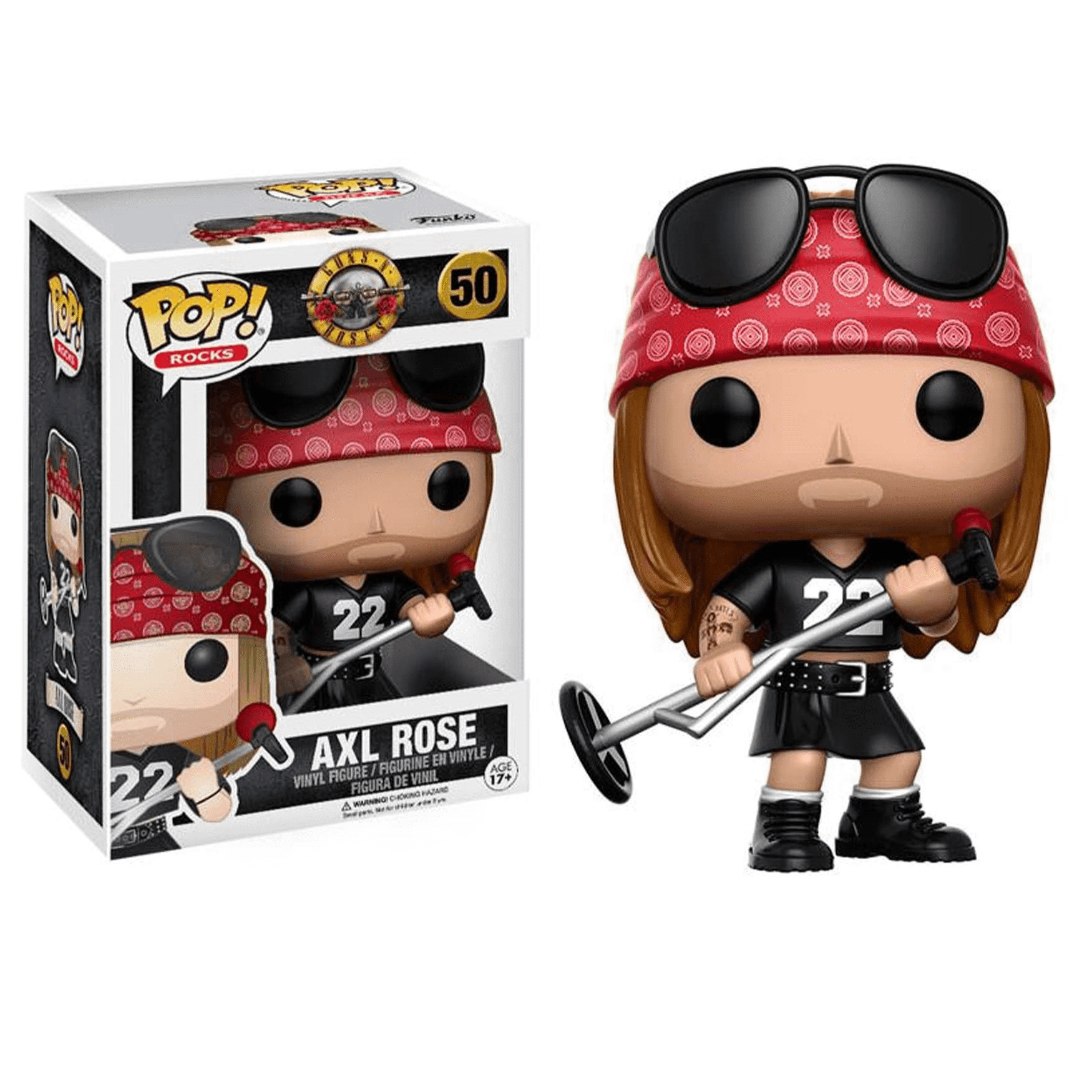 Guns n Roses (GNR) Axl Rose Pop!