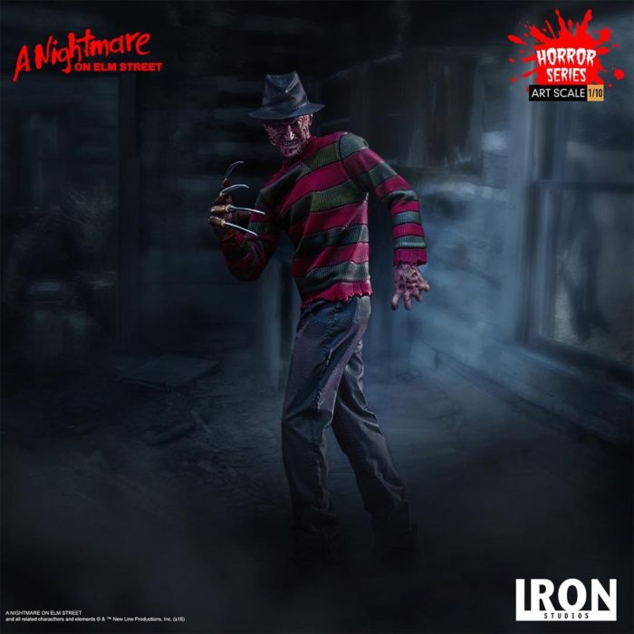 Nightmare on Elm St - Freddy 1:10 Statue