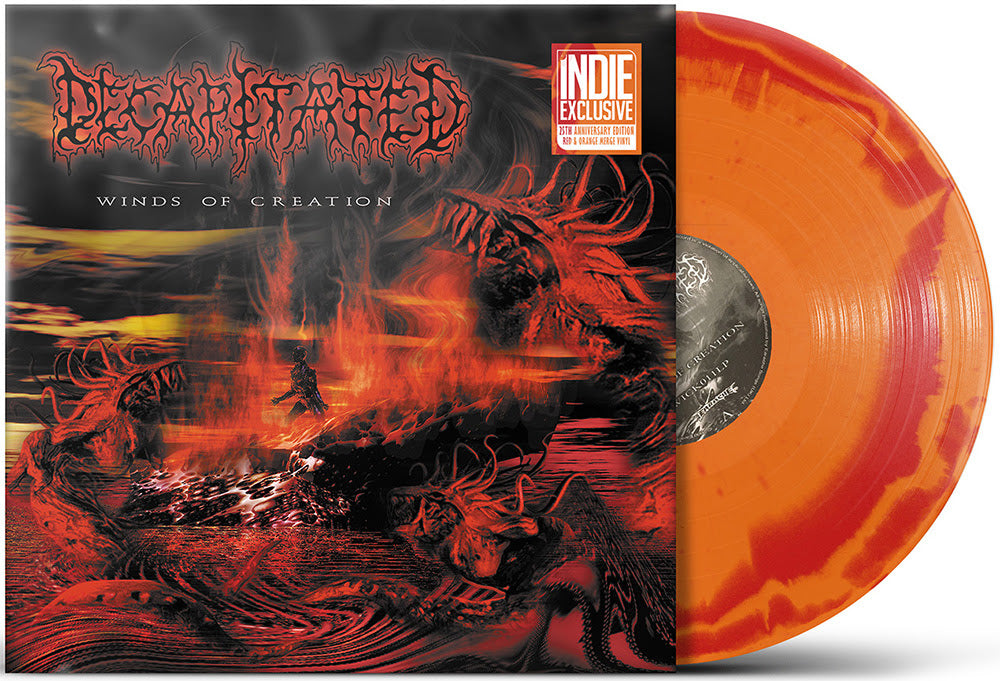 DECAPITATED: Winds Of Creation Vinyl LP (Indie Exclusive Red Orange)