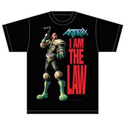 ANTHRAX I Am The Law Tee