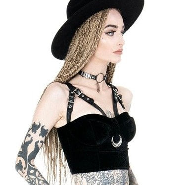 Moon Harness Crop Top