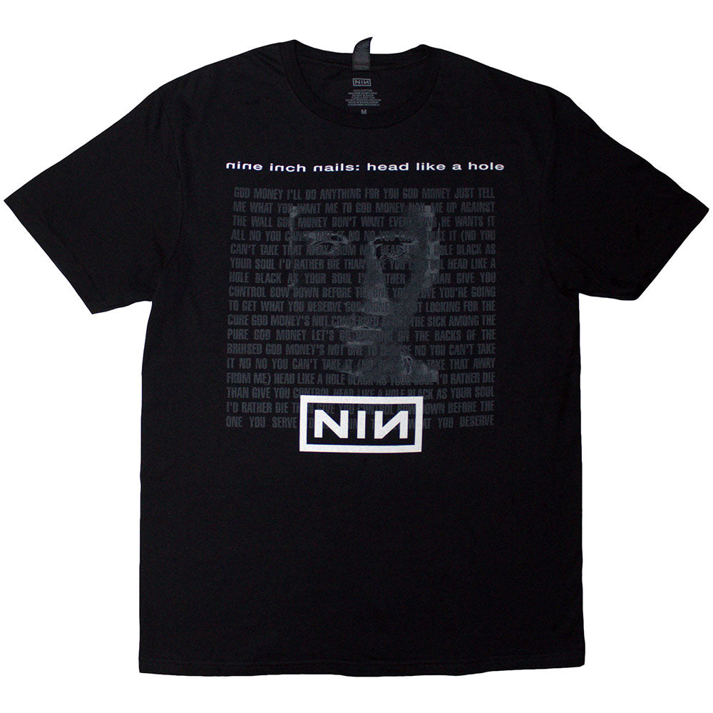 NINE INCH NAILS (NIN) Head Like A Hole Tee