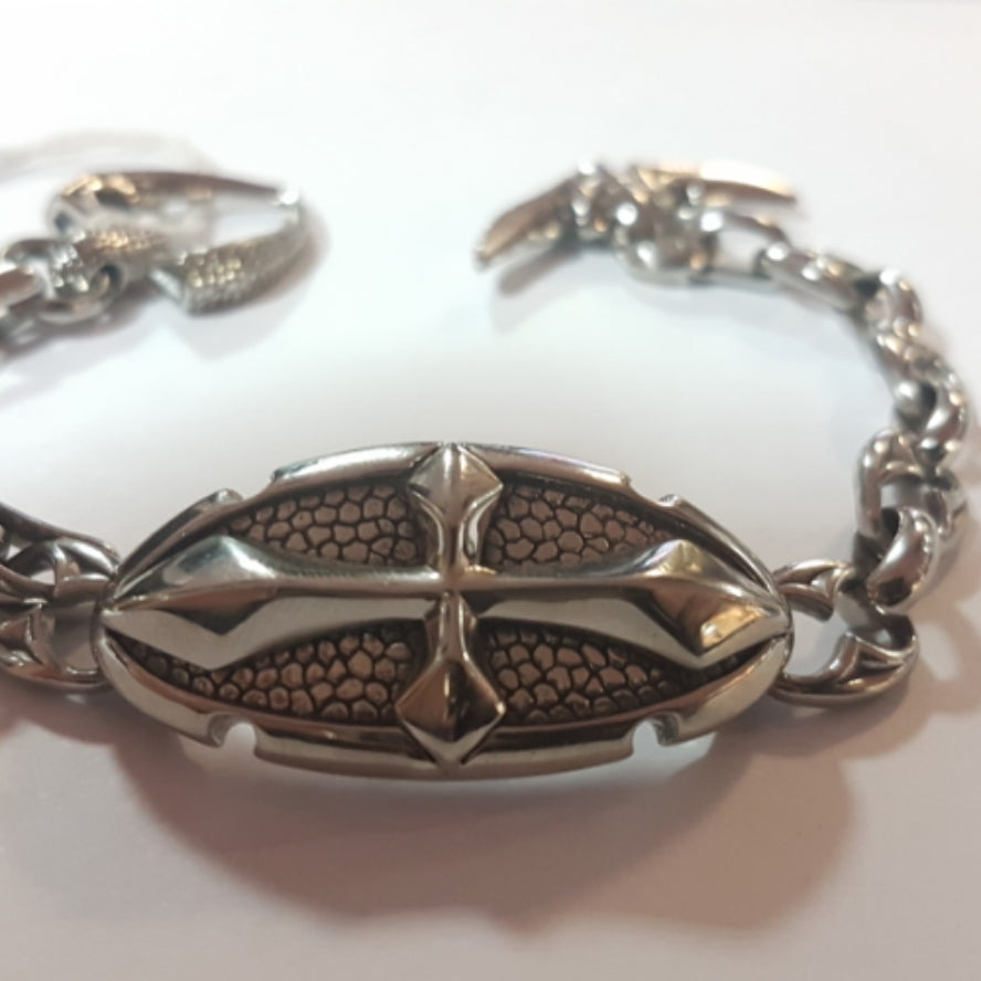 Iron Shield Bracelet