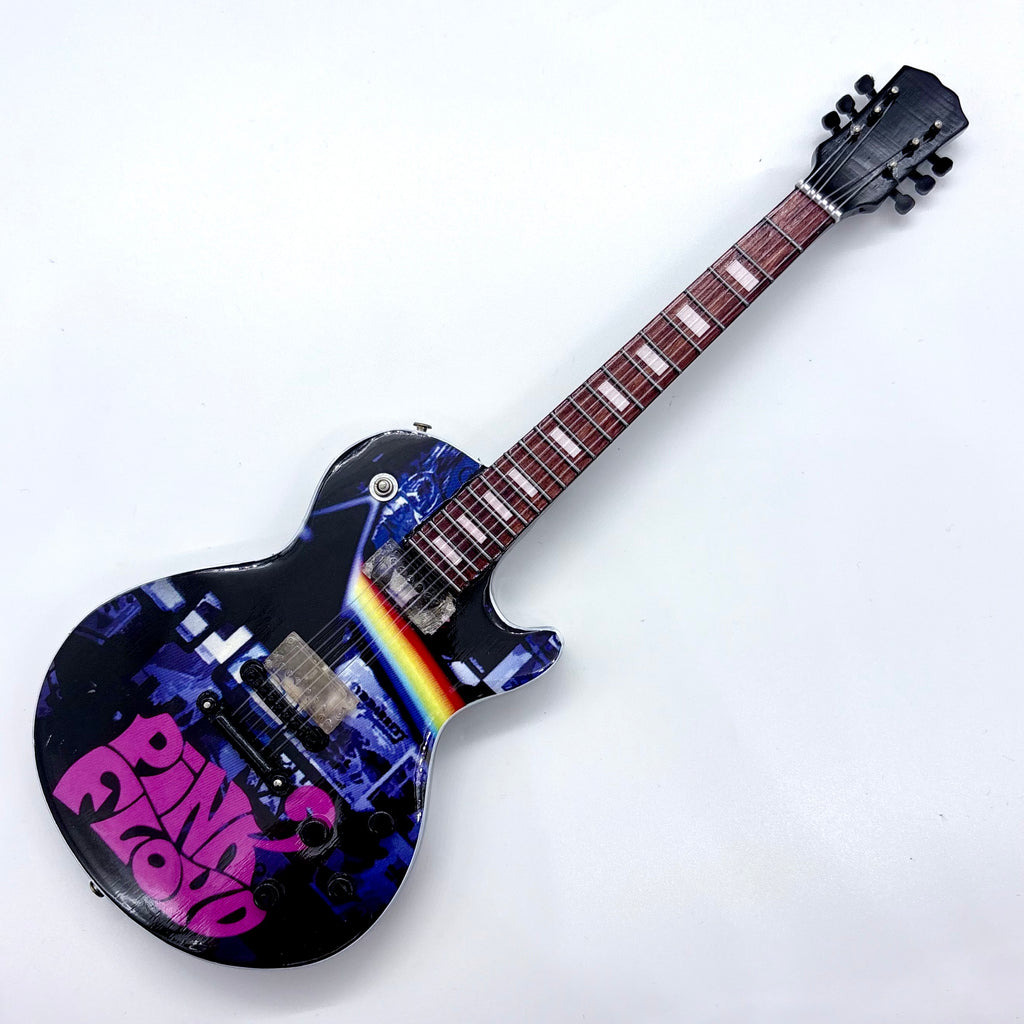 PINK FLOYD (DSOTM) Darkside of the Moon Mini Replica Guitar