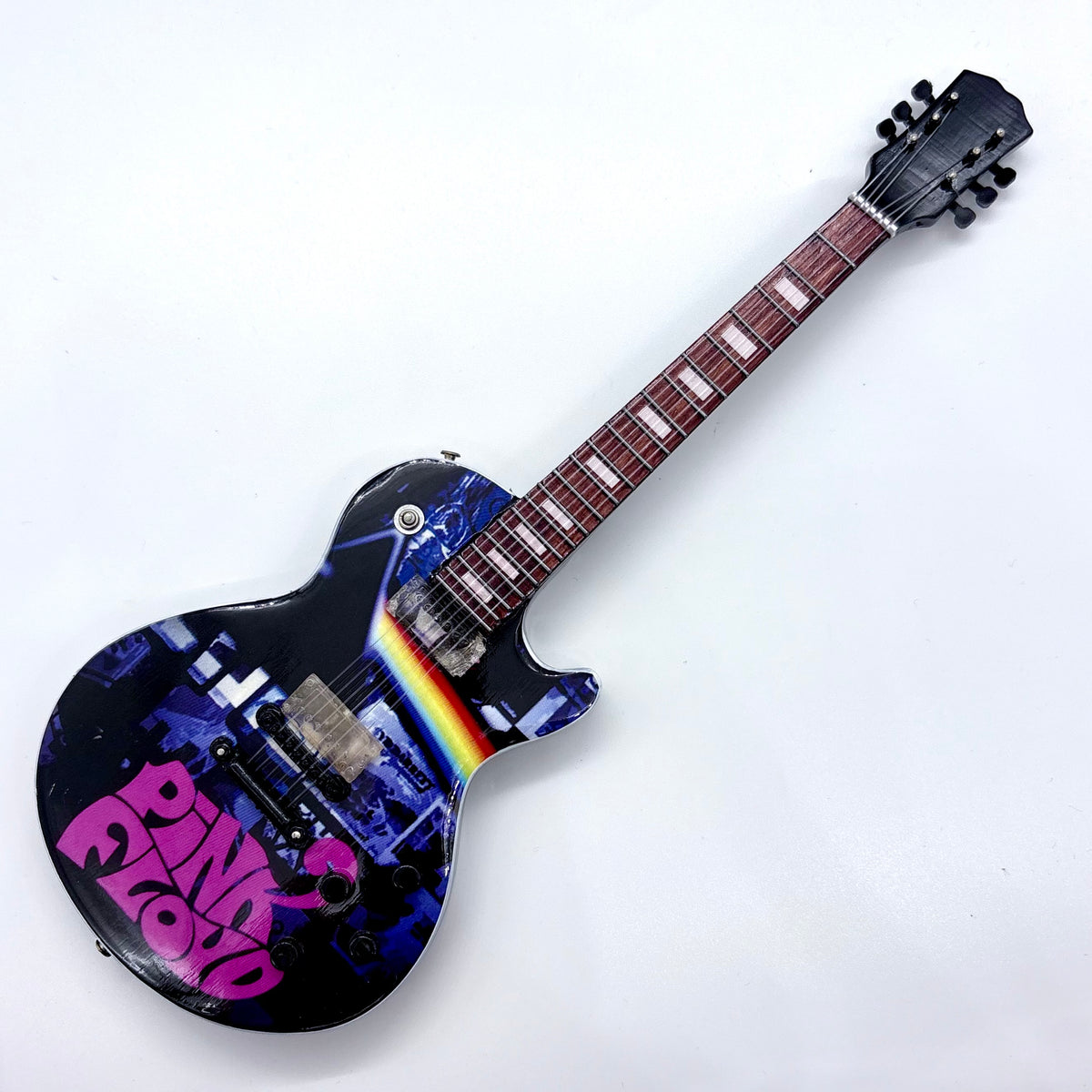 PINK FLOYD (DSOTM) Darkside of the Moon Mini Replica Guitar