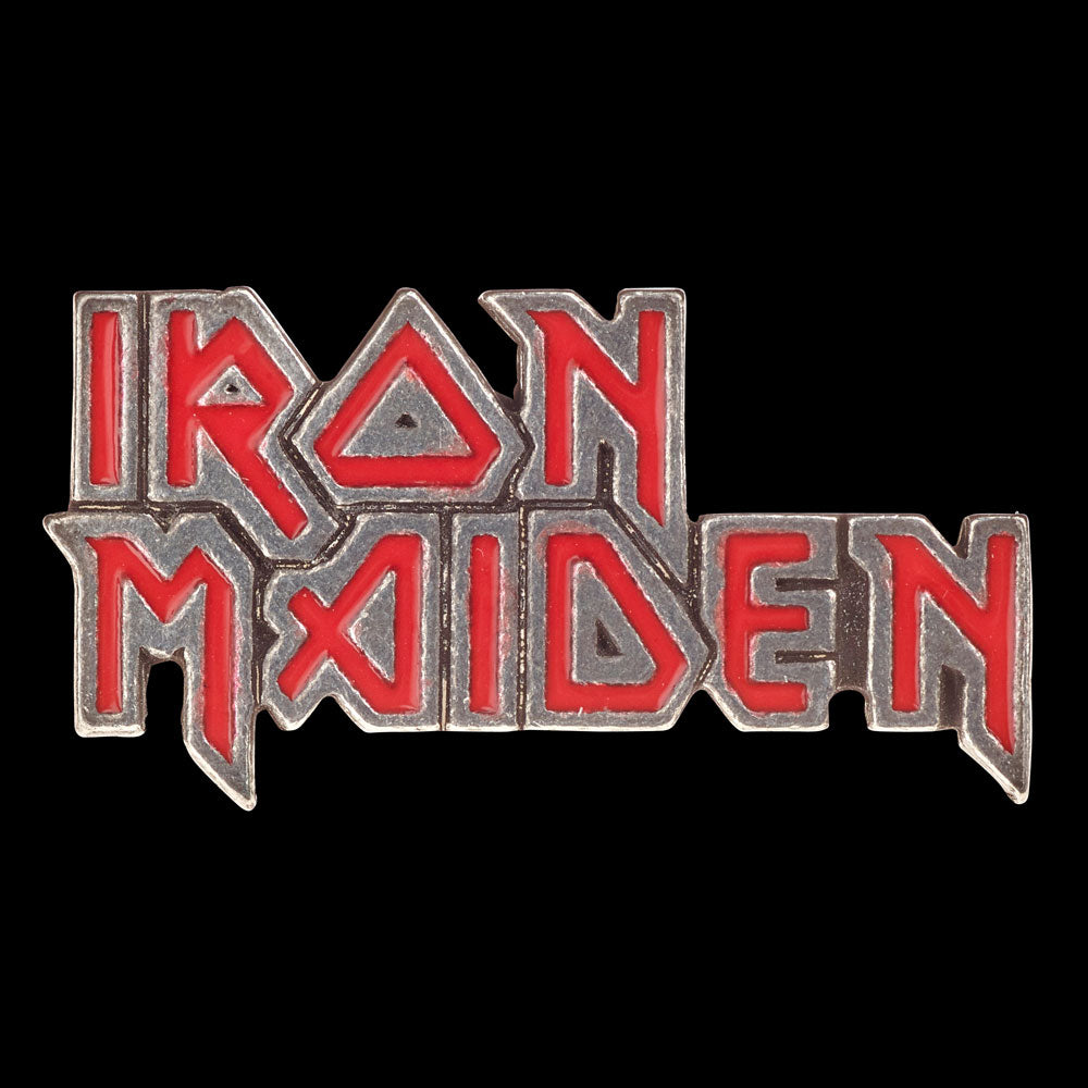 IRON MAIDEN Logo Enamel Pin