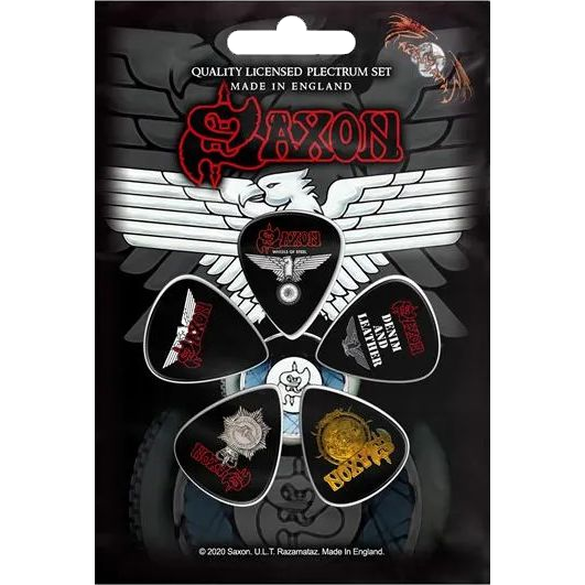 SAXON Guitar Plectrum Pack