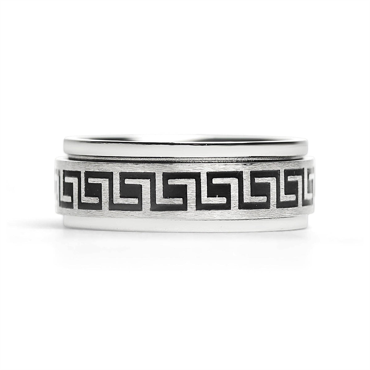 Meandros Darkness Spinner Ring
