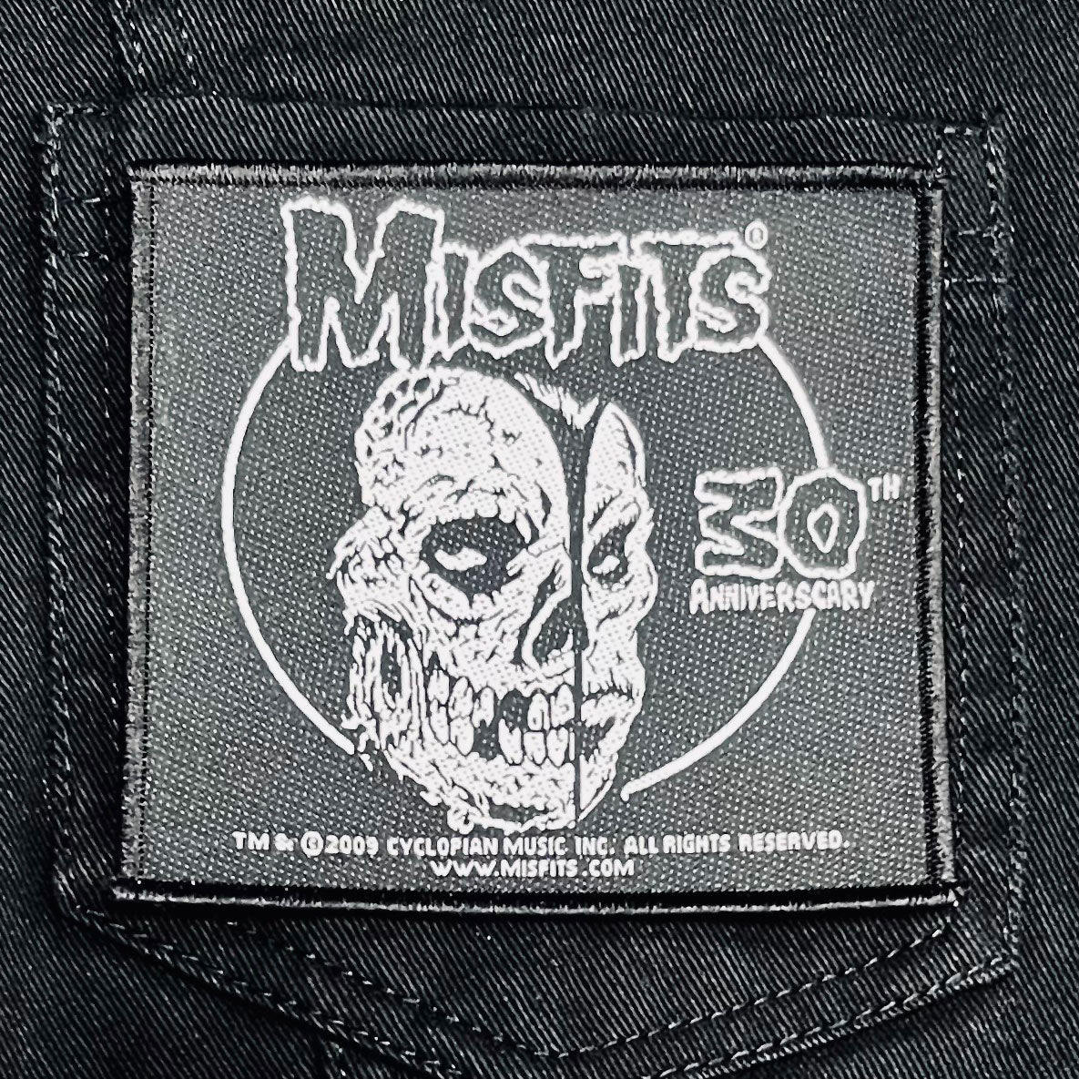 MISFITS 30th Anniversary Patch