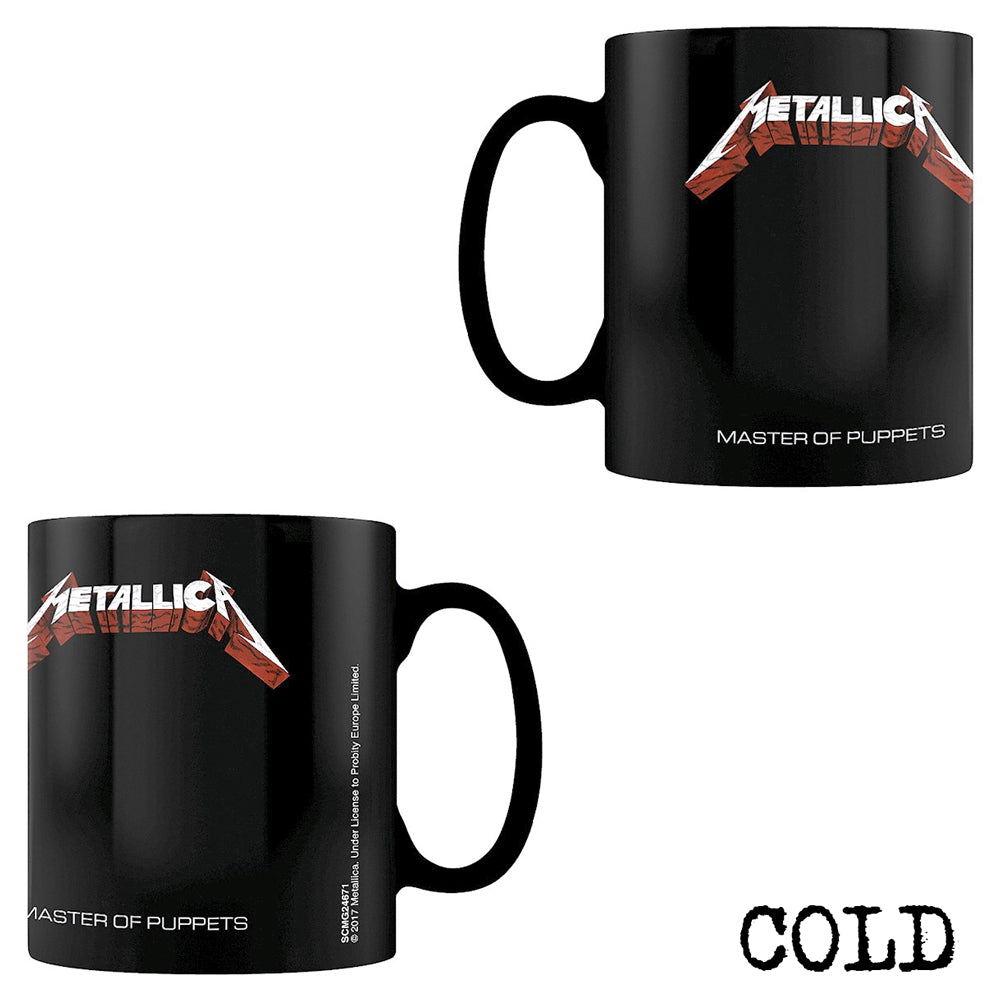 METALLICA Master of Puppets Heat Change Mug
