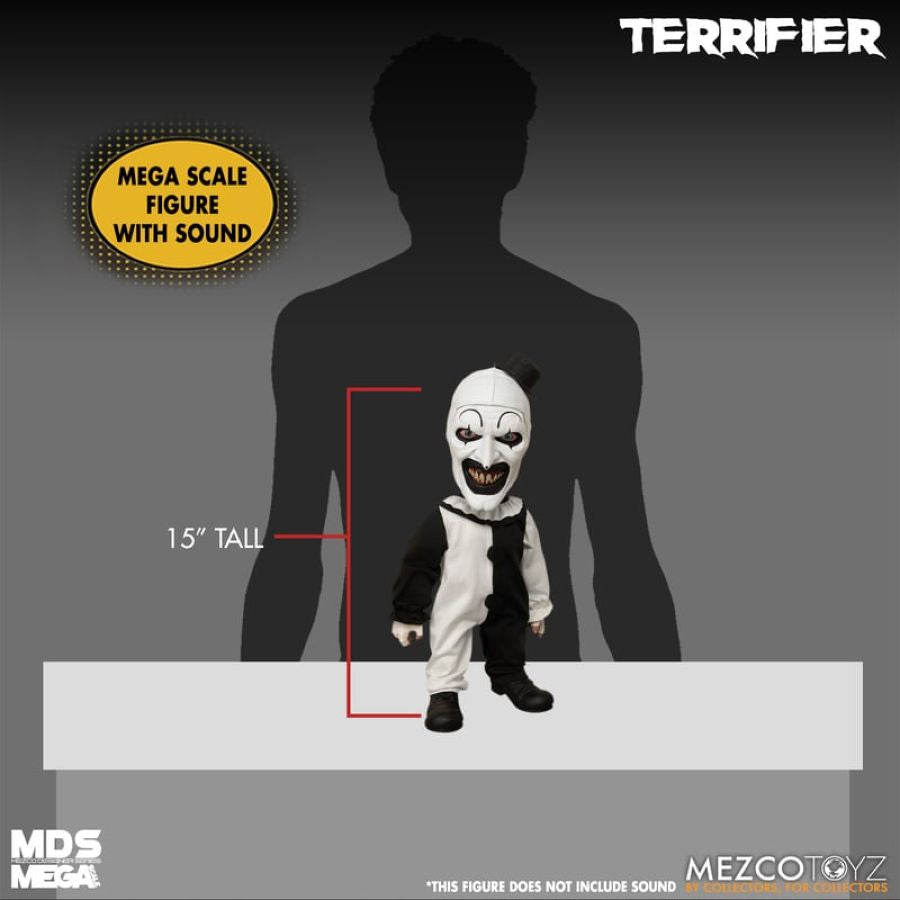 Terrifier Art the Clown 15" Mega Figure