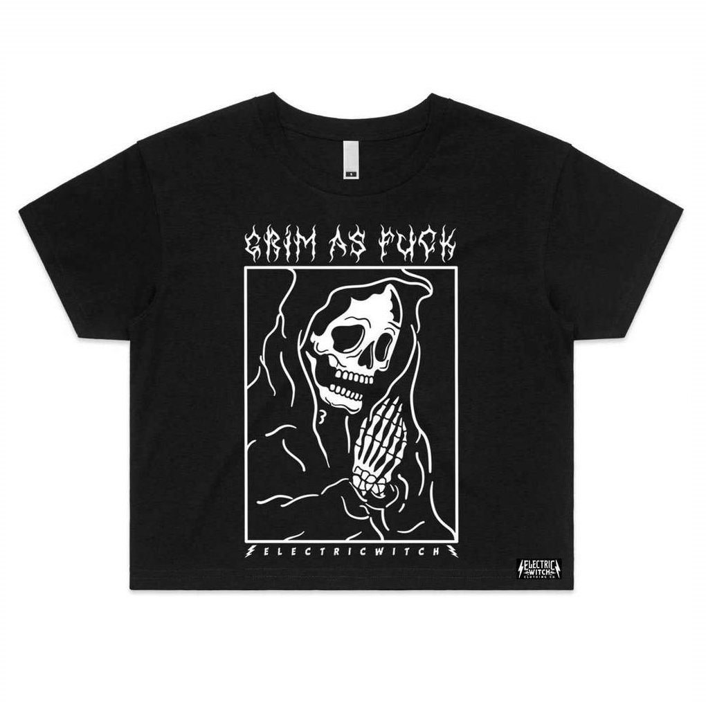 Grim AF! Crop Top