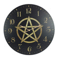 Wicca Penta Clock
