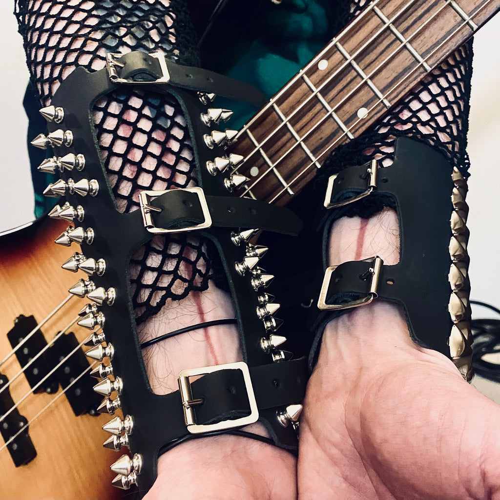 Hellion Gauntlet Studded Leather