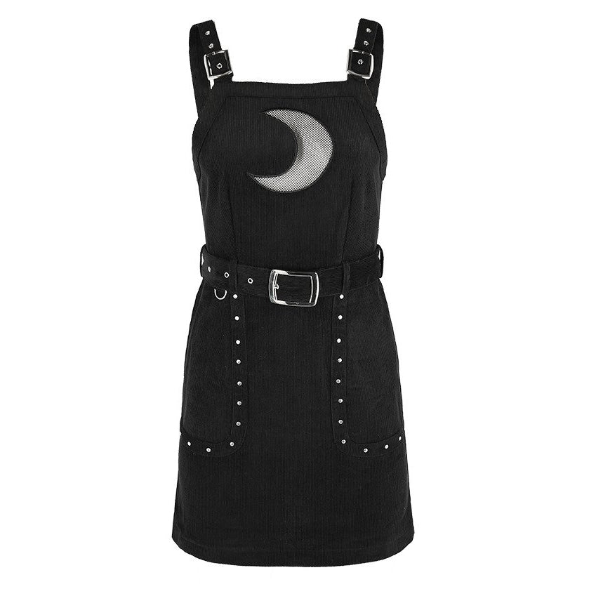 Luna Grunge Suspender Dress