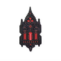 Gothic Cathedral Enamel Metal Pin