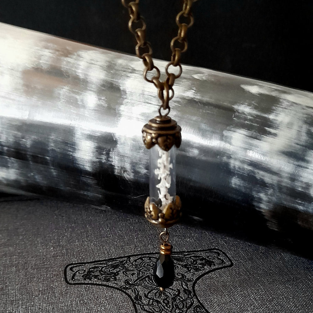 Bone Time Capsule Necklace