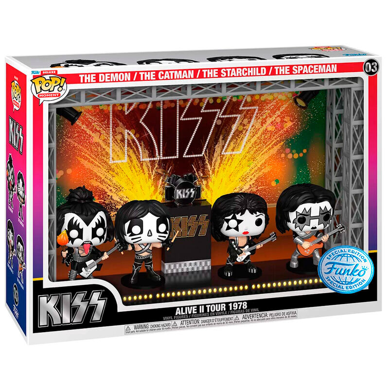 KISS - Alive II 1978 Tour Pop! Moment Deluxe