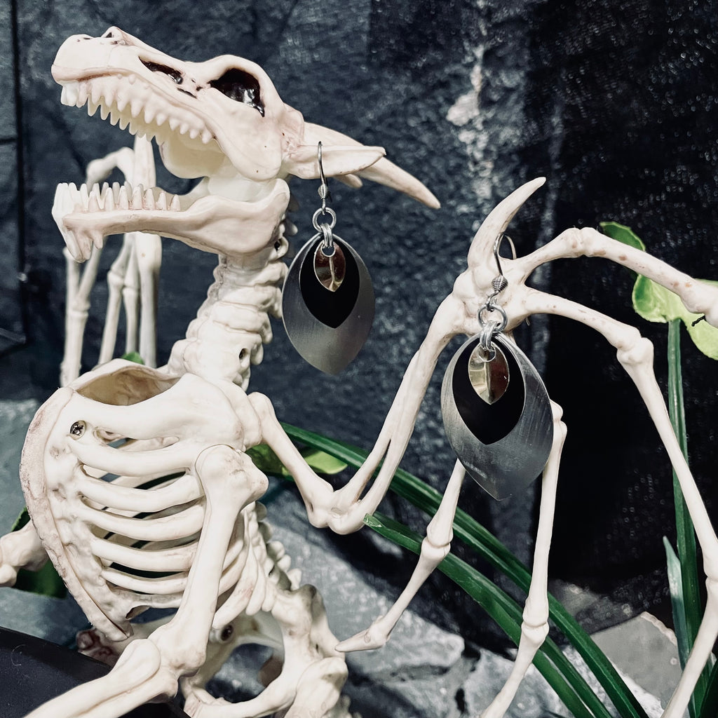 Large Elven Scale Earrings