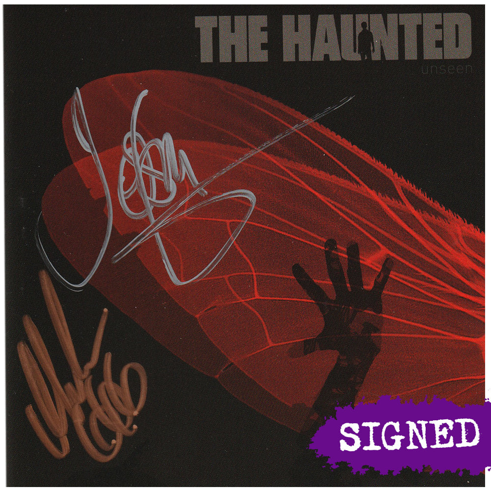 HAUNTED, (The) Unseen CD (Signed) 2011