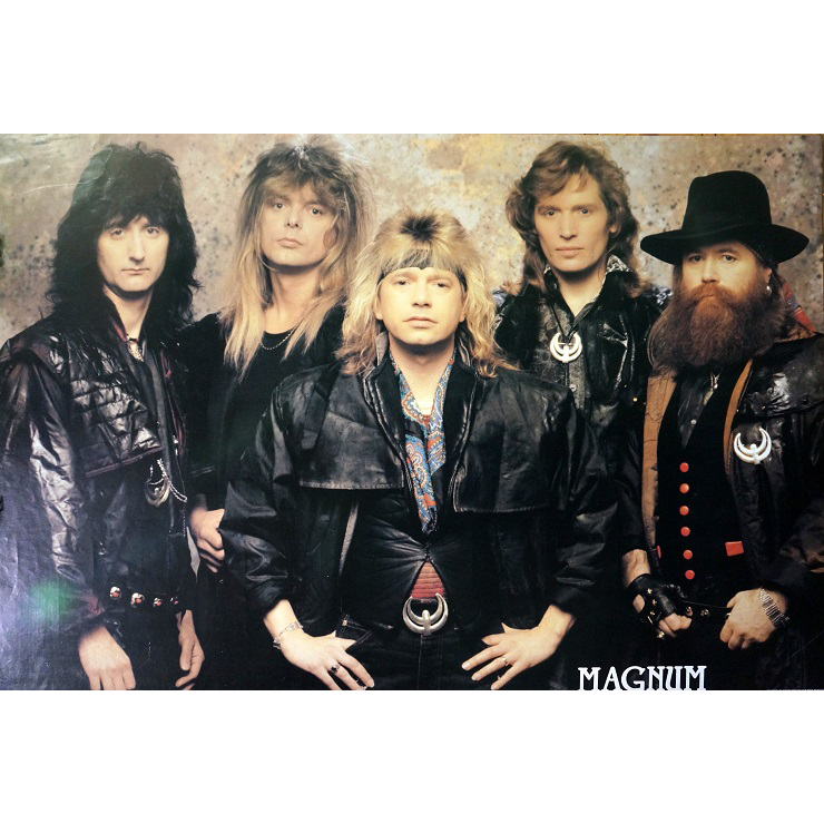 MAGNUM Band Member Poster 044