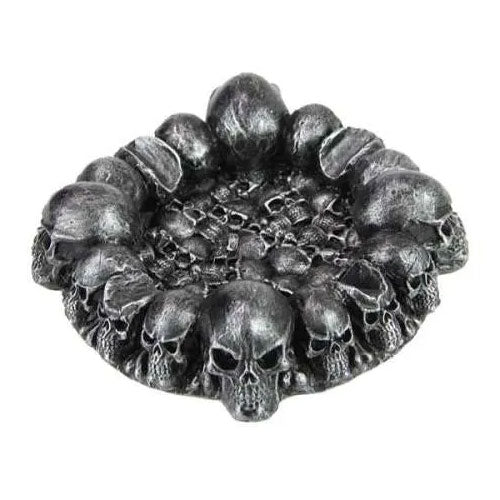 Gothic Necro Skull Pit Incense Burner or Trinket Tray