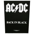 AC/DC Back in Black Back Patch