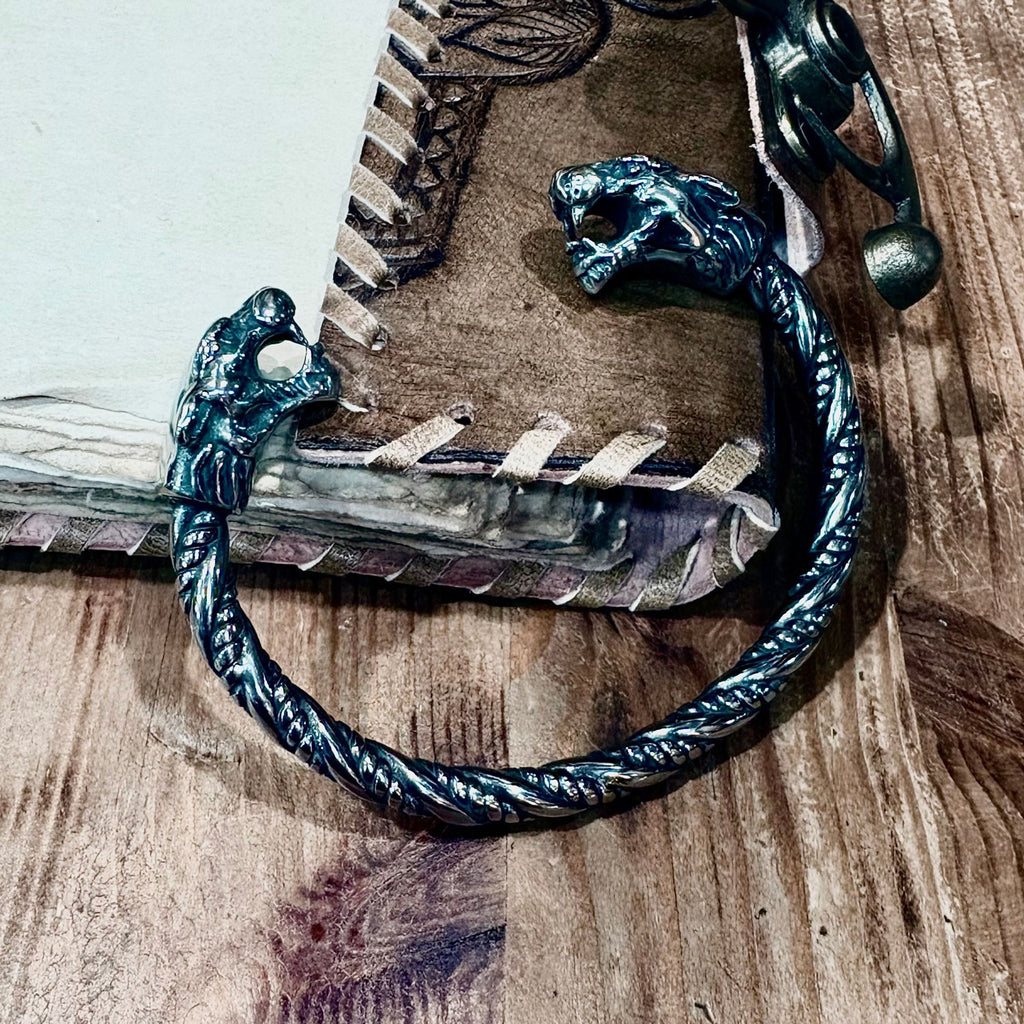 Warrior Heart Torc Bracelet