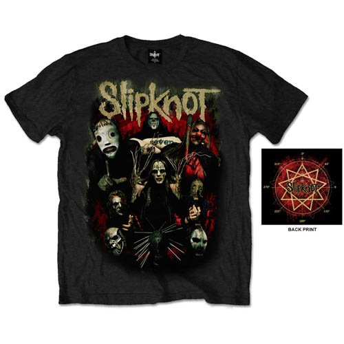 SLIPKNOT Come Play Dying Tee (Backprint)